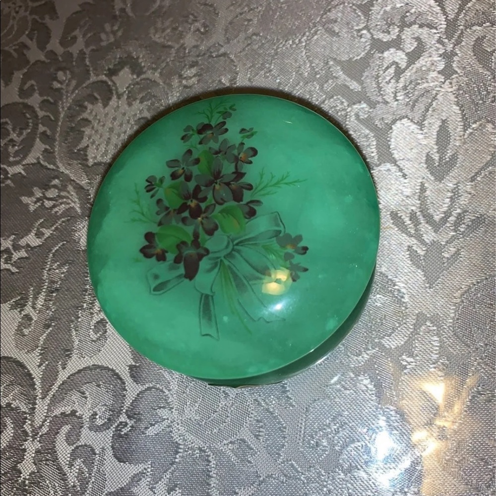 Italian Genuine Alabaster Trinket Box